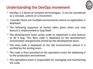 Continuous Delivery & DevOps Specialization | PPT