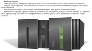 Mainframe Computer Reservation SESSION 1: The first part of a lecture no 1.pptx