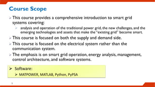 Electrical Power Systems and Smart Grid Infrastructure | PDF