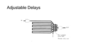 Adjustable Delays
 