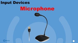 Input Devices
Microphone
 