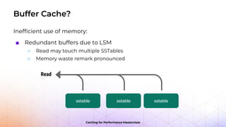 Caching for Performance Masterclass: Caching Strategies | PPT