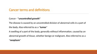 Session 1 - Introduction to cancers.pptx