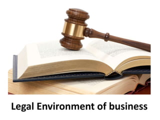 business law and legal environment