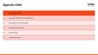 UiPath Automation Developer Associate Training Series 2026 - Session 1 ...