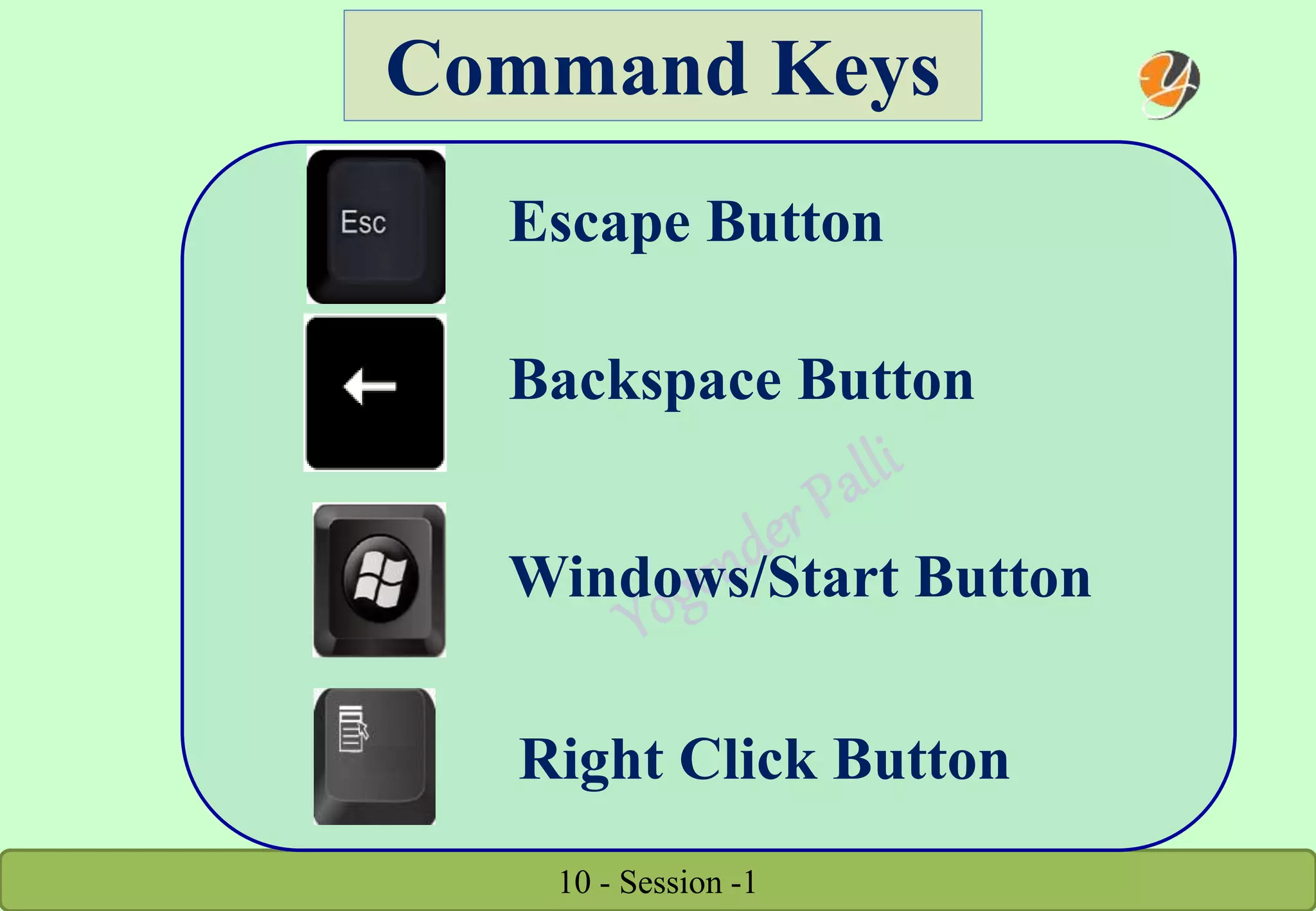 Session 1 keyboard & mouse | PPT