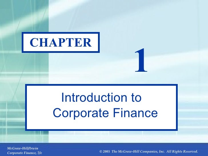 fundamentals of corporate finance ch 1 Fundamentals of corporate finance eleventh edition stephen a ross massachusetts institute of technology part 1 overview of corporate finance charter 1. fundamentals of corporate finance ch 1 Fundamentals of corporate finance eleventh edition stephen a ross massachusetts institute of technology part 1 overview of corporate finance charter 1.
