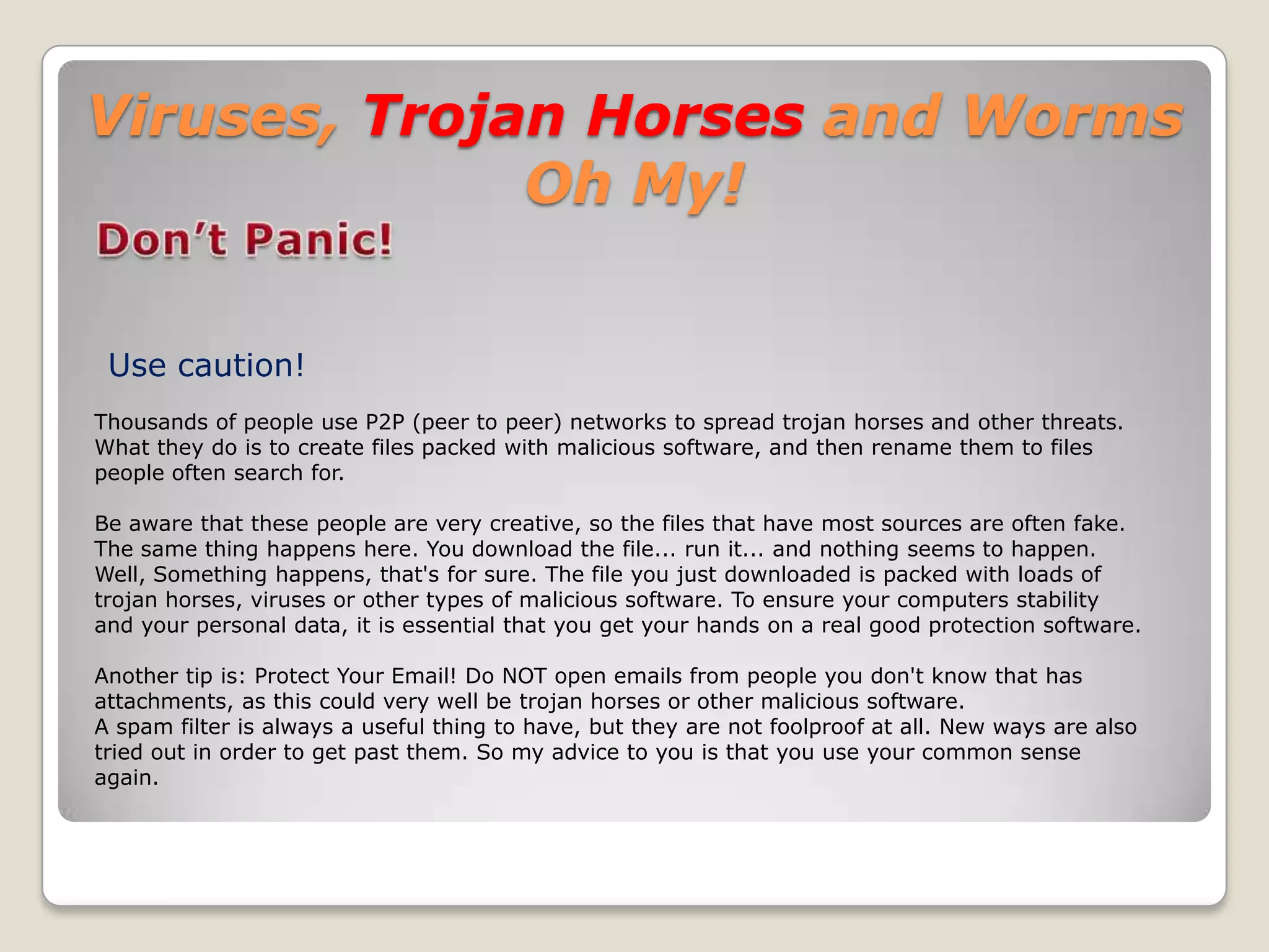 Network SecurityPasswordsPasswords are not an “option” or “suggested.Using passwords is Borough policy. Passwords help protect not only the employee, but the borough as well. 