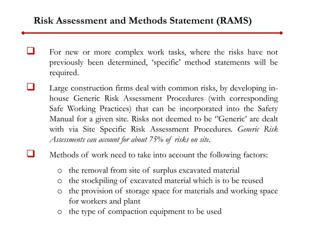 Construction Safety Training_Session 10_Risk Assessment, Hierarchy of ...