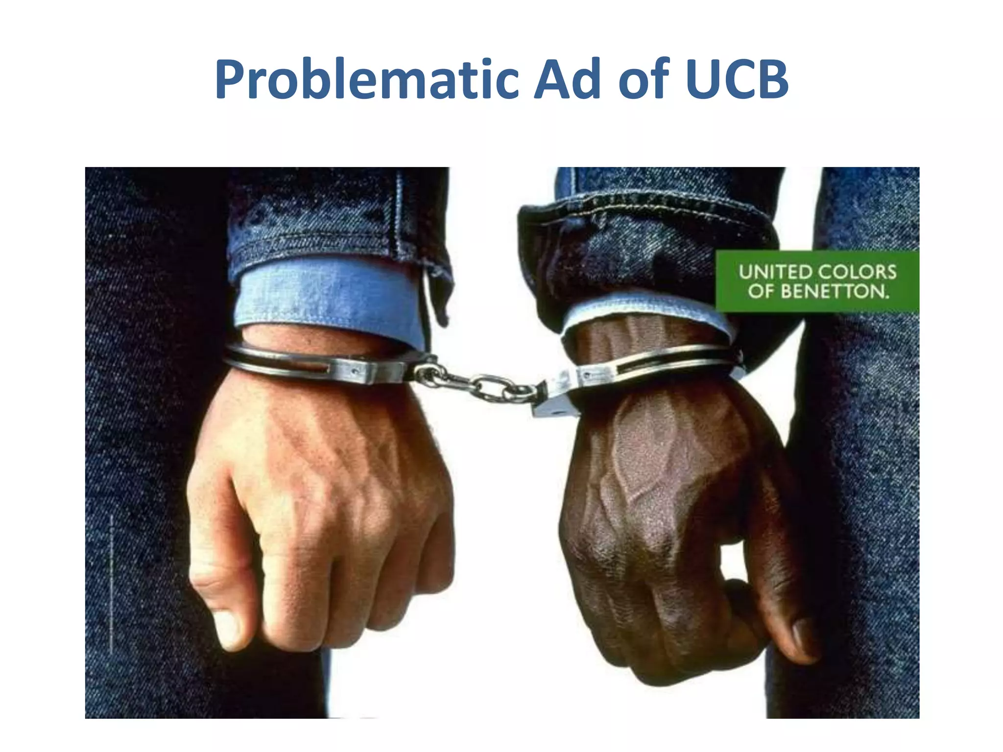 Problematic Ad of UCB
 