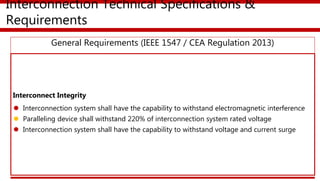 Session 10 grid interconnections & commissioning test procedures | PPTX