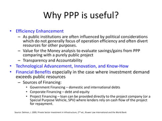 Designing a Sustainable Public-Private Partnership - Session 10 ...