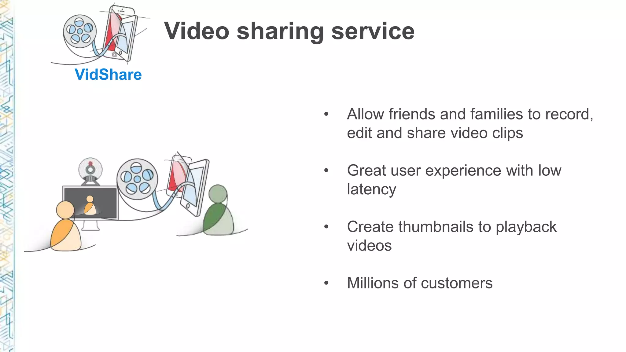 Video sharing service
VidShare
 