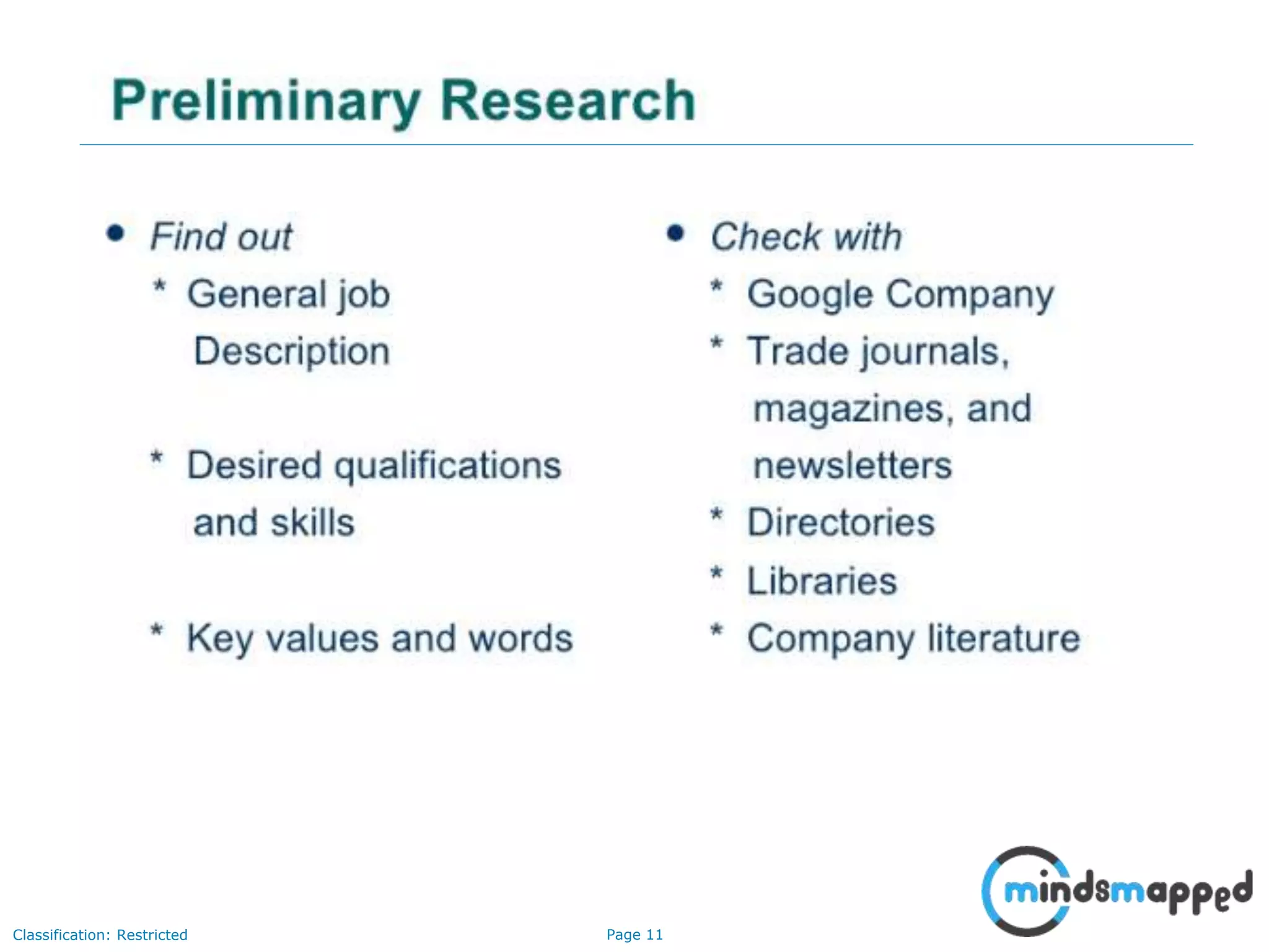 Page 11Classification: Restricted
 