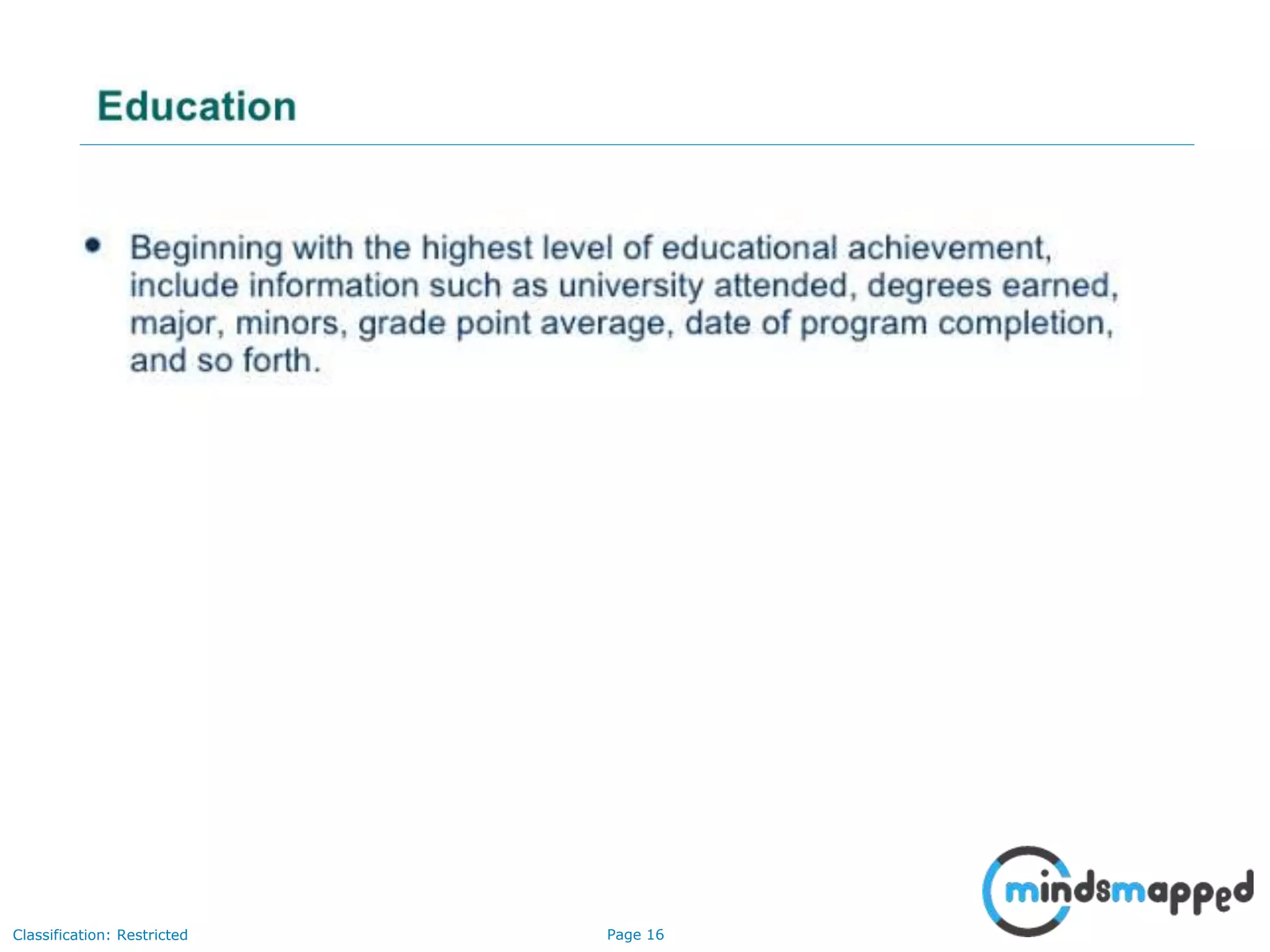 Page 16Classification: Restricted
 