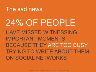 SOCIAL MEDIA STATS
http://www.digitalbuzzblog.com/infographic-social-media-statistics-for-2013/	

 