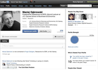 Six degrees of kevin bacon
CONNECT ANY ACTORTO
KEVIN BACON, BY LINKING
ACTORS WHO HAVE ACTED IN
THE SAME MOVIE	

KEVIN BACON	

http://en.wikipedia.org/wiki/Six_Degrees_of_Kevin_Bacon	

HTTP://ORACLEOFBACON.ORG/	

 