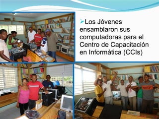 Foto 3109 Foto 3130 Foto 3132 Foto 3365 Los Jóvenes ensamblaron sus computadoras para el Centro de Capacitación en Informática (CCIs) 