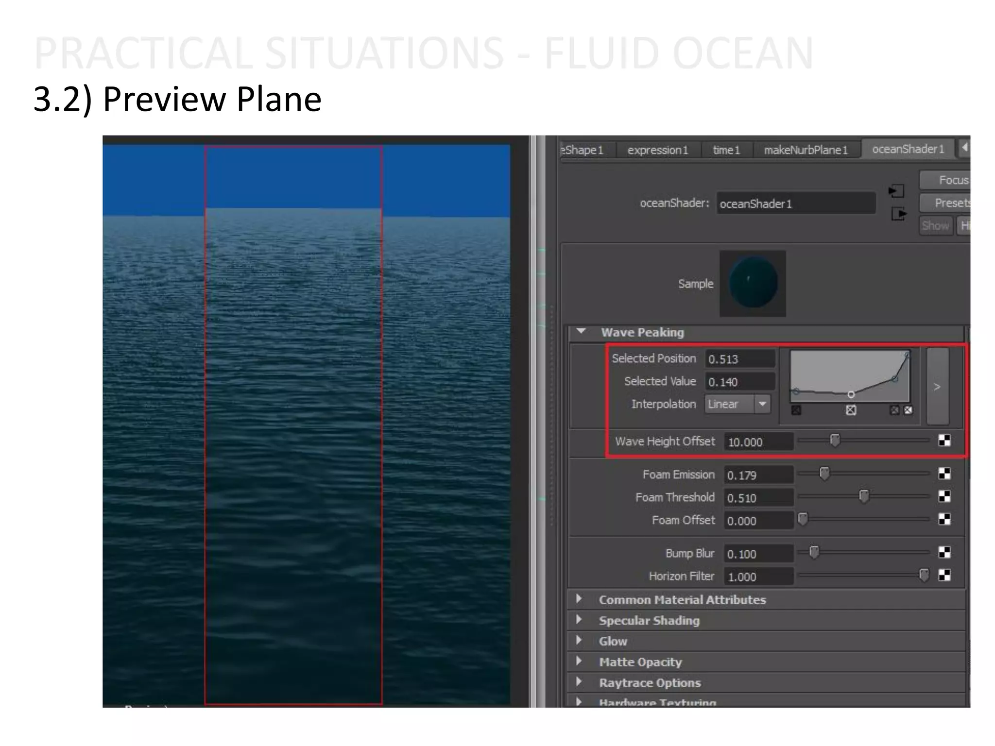 3.2) Preview Plane
PRACTICAL SITUATIONS - FLUID OCEAN
 