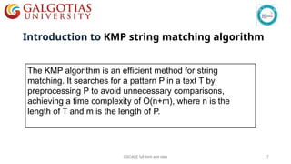 Kmp Search Algorithm Session 11 galgotia PPT kmp algorithm.pptx