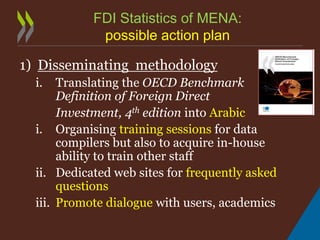 FDI statistics in the Middle East and North Africa region | PPTX