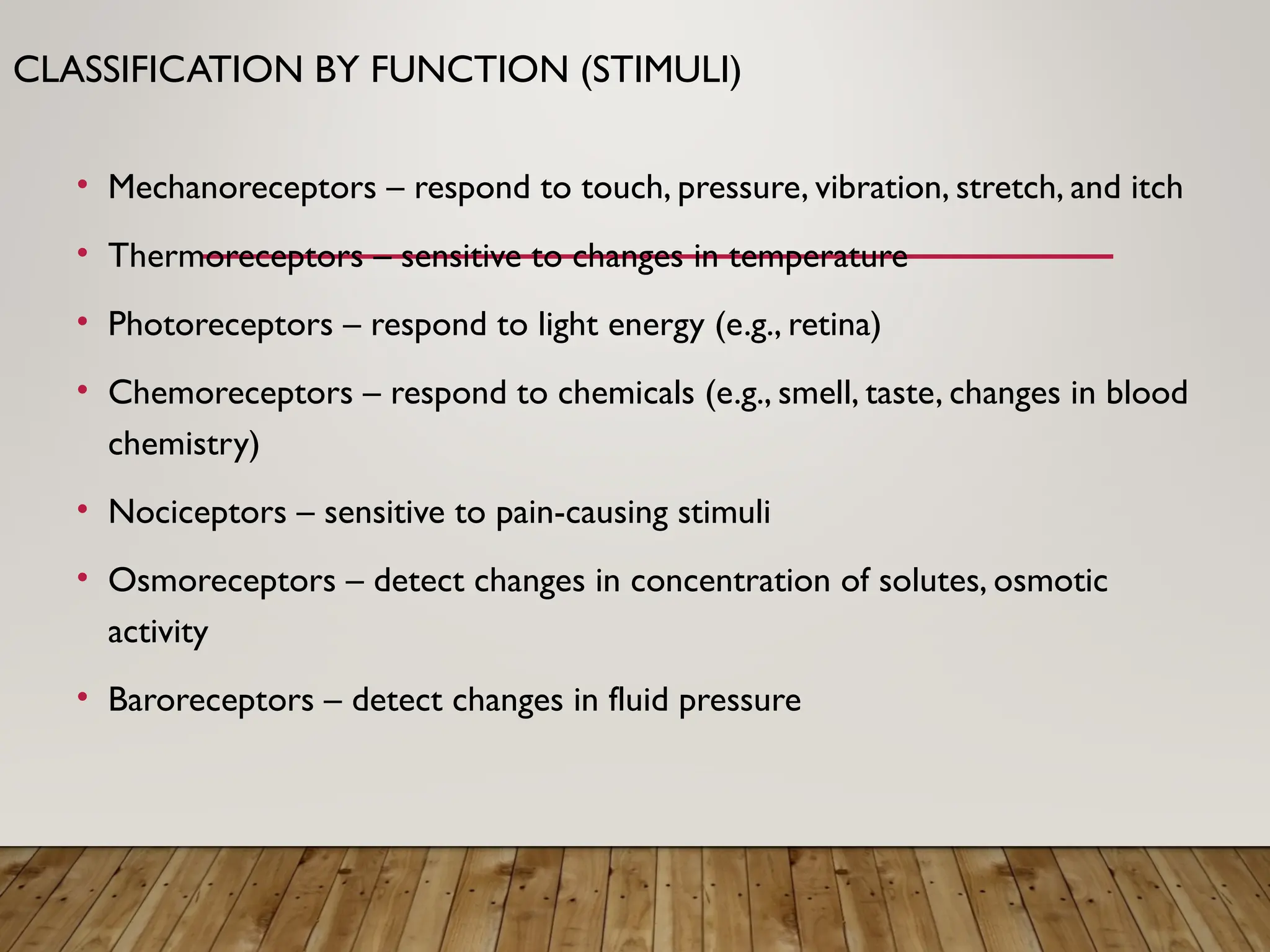 Temperature Stimuli Session 13-14 Sensory System.pptSession 13-14 Sensory System.ppt