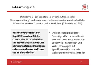 E-Learning 2.0