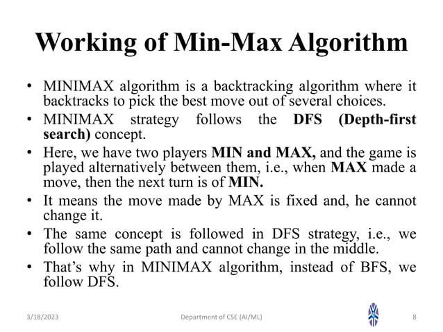 AI_Session 14 Min Max Algorithm.pptx