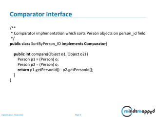 Collections - Sorting, Comparing Basics | PPSX | Programming Languages ...