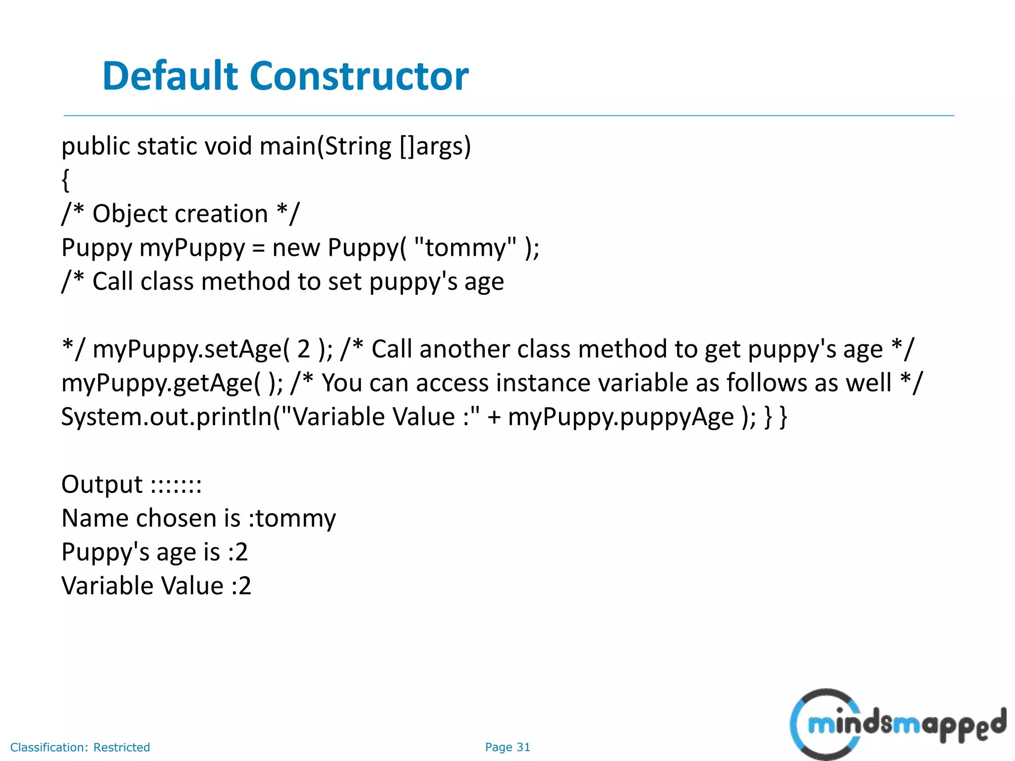 Overview of Java | PPTX | Programming Languages | Computing