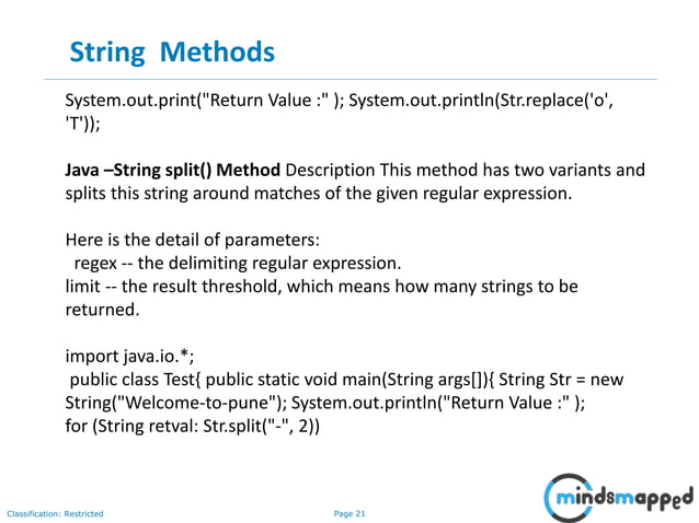 Overview of Java | PPT
