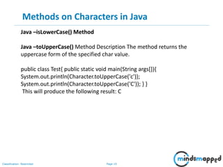 Overview of Java | PPT