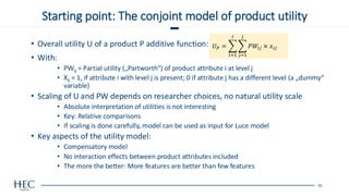Comprehensive Guide to Conjoint Analysis for Marketing Management | PDF