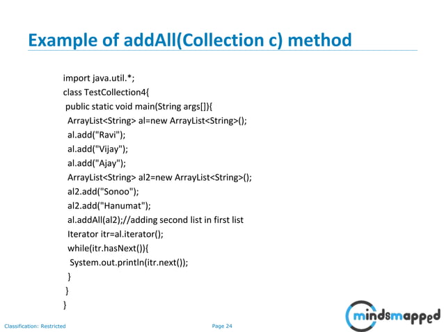 Collections - Lists, Sets | PPSX