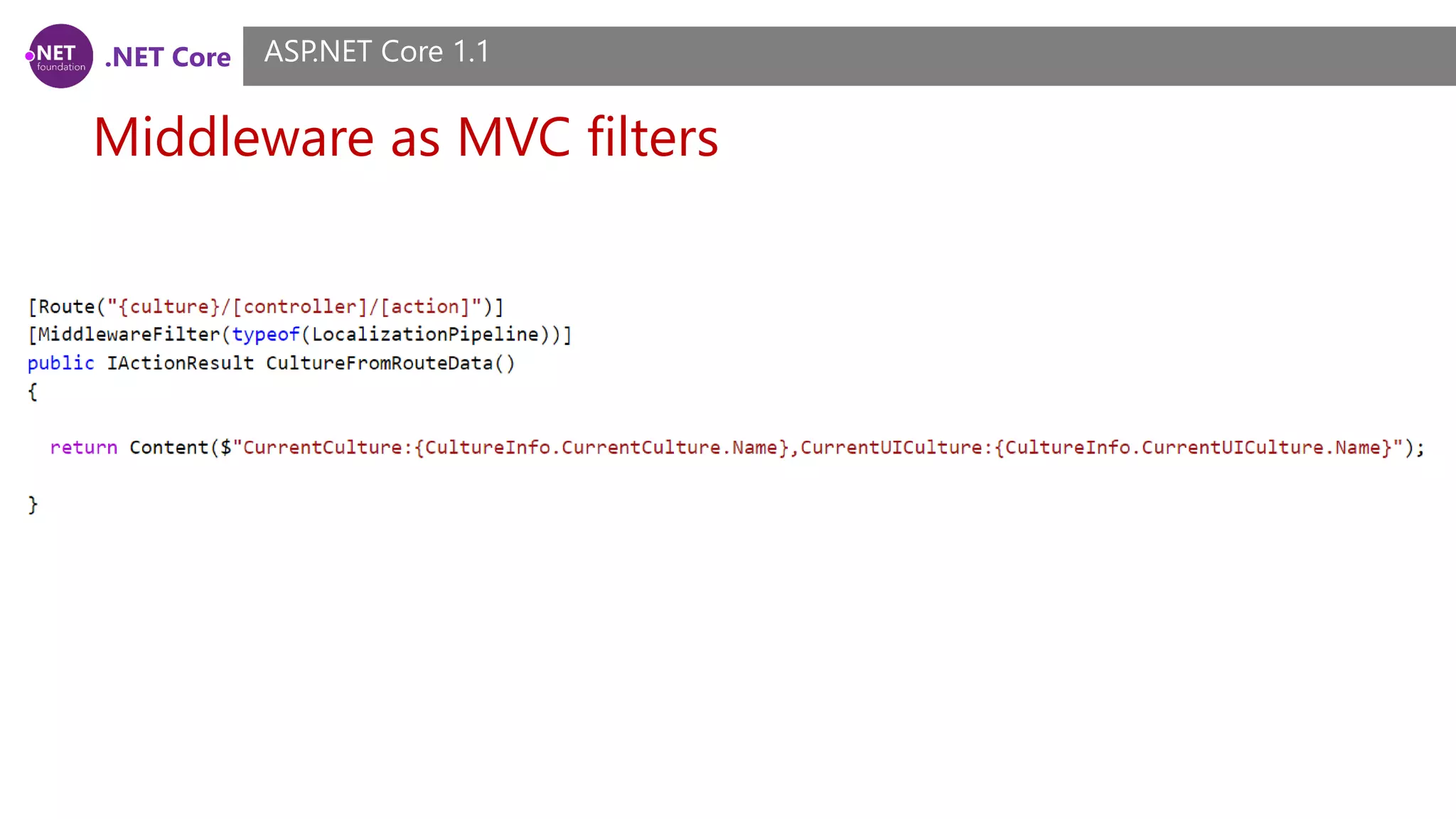 .NET Core Middleware as MVC filters ASP.NET Core 1.1 