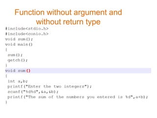 Functions | PPTX