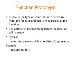 Functions | PPTX