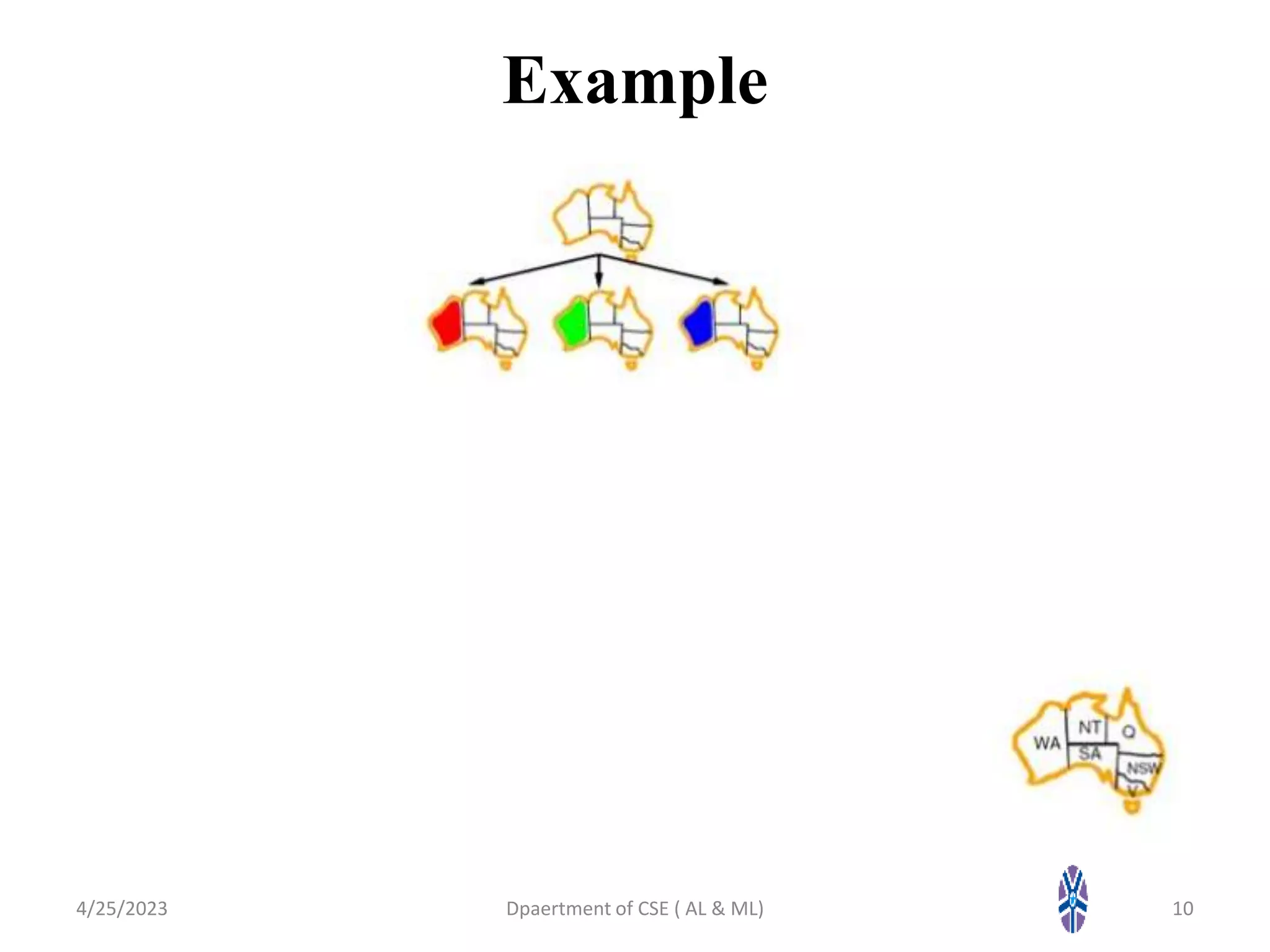 Example
4/25/2023 Dpaertment of CSE ( AL & ML) 10
 