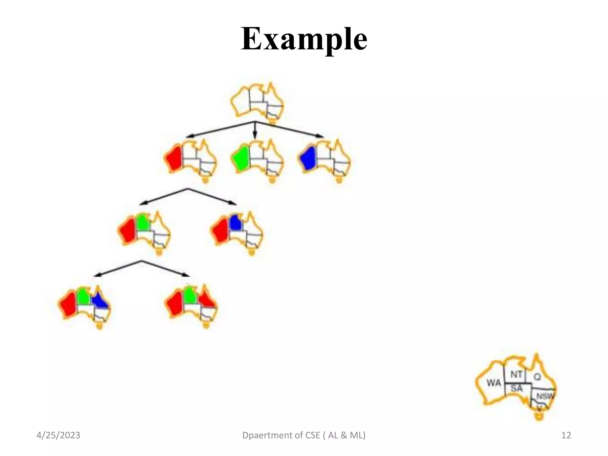 Example
4/25/2023 Dpaertment of CSE ( AL & ML) 12
 