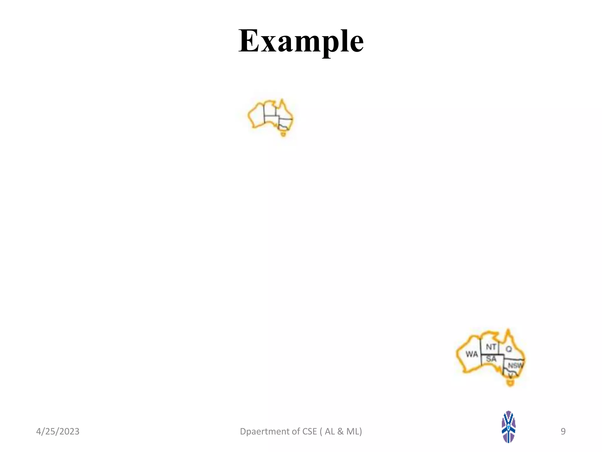 Example
4/25/2023 9
Dpaertment of CSE ( AL & ML)
 
