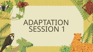 Understanding Adaptations: How Animals and Plants Survive in Their ...