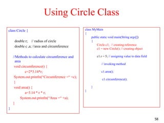 Introduction to Java Object Oiented Concepts and Basic terminologies | PDF