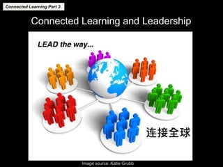 Connected Learning Part 3 
Connected Learning and Leadership 
Image source: Katie Grubb 
 