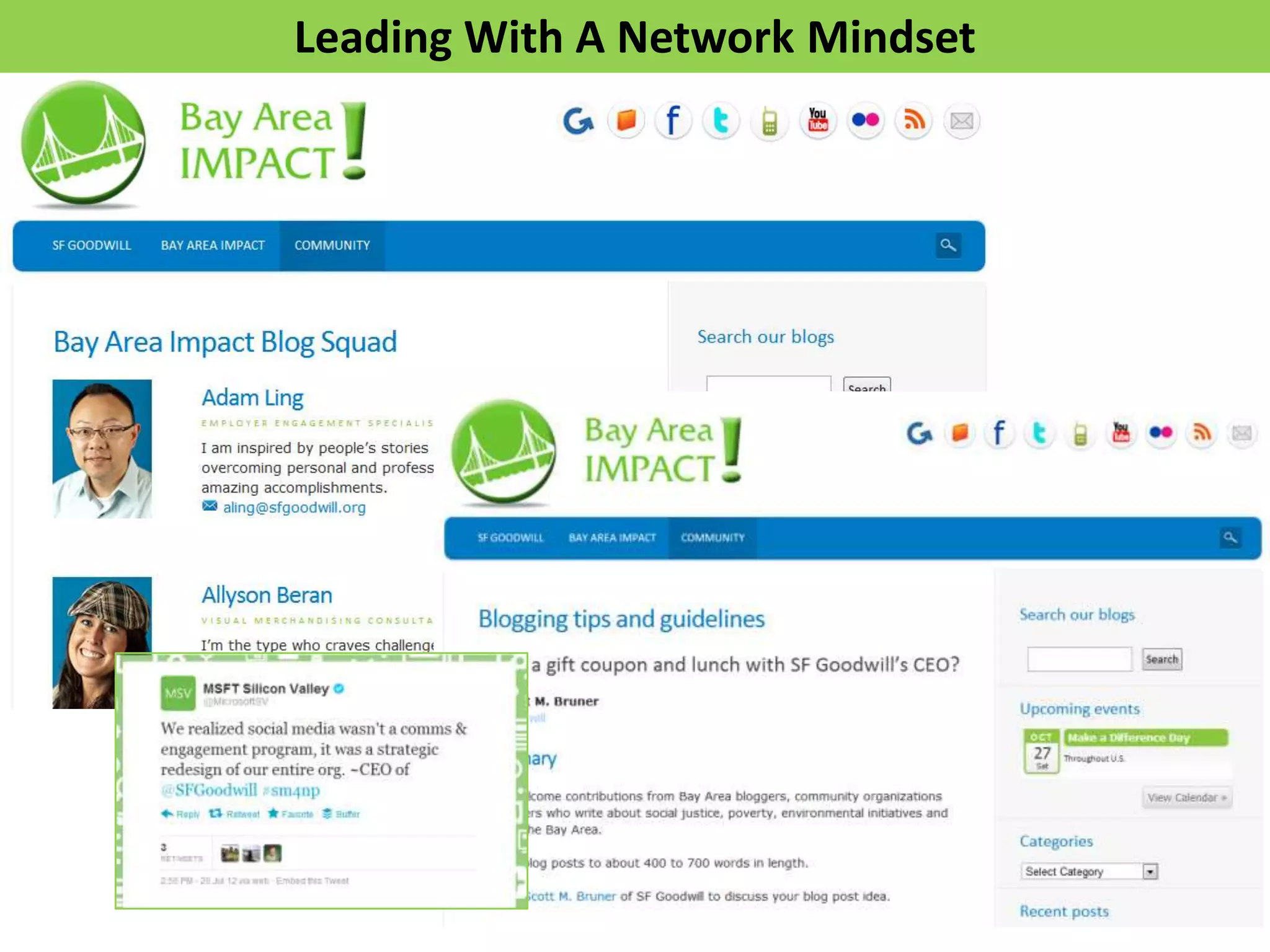 Leading With A Network Mindset
 