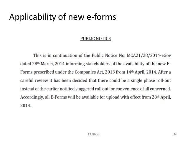 Stock options companies act 2013