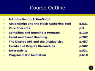 Slideshow Actionscript Actionscript 3 - Session 1 Introduction To As 3 | PPT