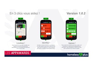 Des applications mobiles émergent chaque jour à travers le monde
Google Play – AppStore – WindowsPhone
Le+secteur+européen+des+applica(ons+mobiles+
représentera+d’ici+à+2018,++
63+milliards+d’euros+et+près+de+5+millions+
d’emplois+selon+un+rapport+de+l’UE.+
Android+et+iOS+totalisent+84%+du+marché+des+
systèmes+d’exploita(on+pour+Smartphones+en+
janvier+2015,+suivi+de+Windows+avec+9%.+
Android+(63%)+est+en+augmenta(on+de+7%,+iOS+
(21%)+perd+1%+sur+1+an+alors+que+Windows+
gagne+2%.+
8,3'millions'd’u1lisateurs'français'ont'
téléchargé'au'moins'1'applica1on'pendant'le'
mois'de'janvier'2015.'
76%,+c’est+l’augmenta(on+moyenne+de+l’usage+
des+applica(ons+mobiles+en+2014+d’après+
Flurry+Analy(cs.++
 