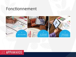 Genèse
«	Mon	neveu	passe	beaucoup	de	temps	sur	
les	écrans	à	faire	des	choses	peu	créa8ves,	et	
ses	parents,	peu	à	l’aise	avec	le	numérique,	
ont	du	mal	à	le	guider.	»	
	
Pierrick	Chabi,	fondateur	et	CEO	
	
 