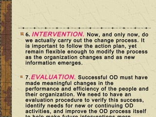 Introduction to Organizational Development