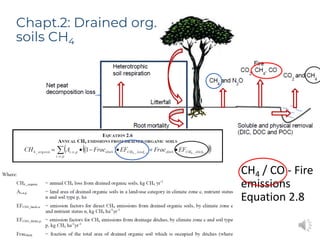 Peat emission factors: Navigating the IPCC wetland supplement
